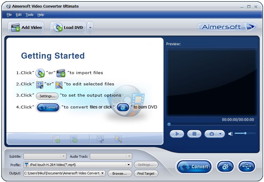 Video converter ultimate. Aimersoft 2010. Aimersoft Video Converter. Aimersoft Video Converter Ultimate. Конвертер видео в аудио.