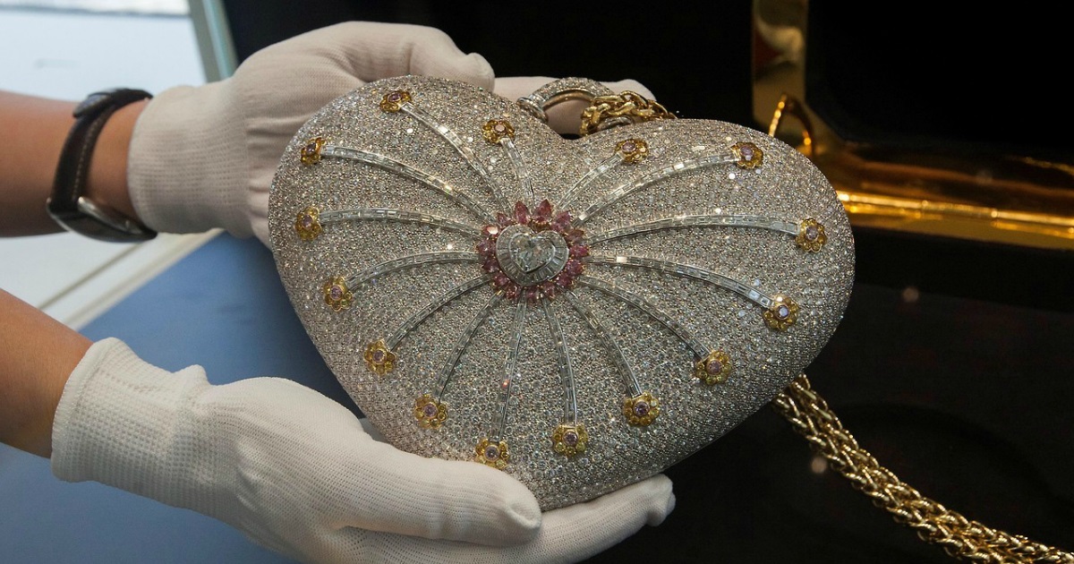 mouawad 1001 nights diamond bag