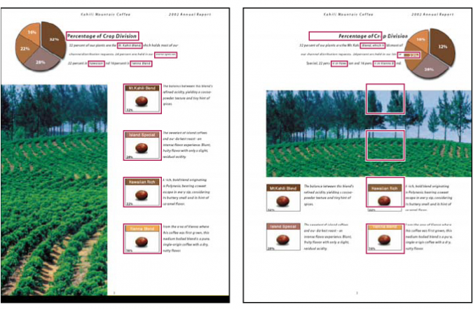 double pdf page in adobe reade