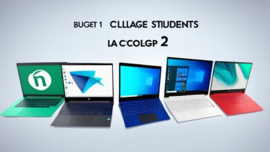 best budget laptops for college students 2024