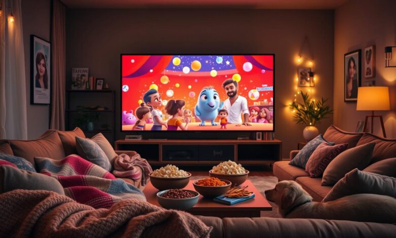 How to prepare for a family movie night